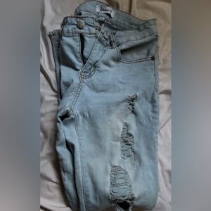 Banana Republic Women's Light Blue Skinny Jeans